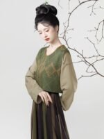 Modern Tang Style Hanfu Dress for Women - Image 3