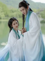 Couple Hanfu Clothing Qiyao Ruqun For Male&Female