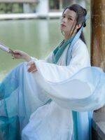 Couple Hanfu Clothing Qiyao Ruqun For Male&Female - Image 2