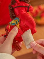 Lucky Horse Embroidered Chinese Sachet Ornament – Wearable Bag & Car Charm - Image 6