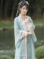 Chinese Traditional Hanfu Female Dress - Image 2