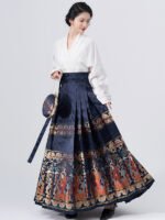 Ancient Chinese Costume Ming Dynasty Hanfu Skirt