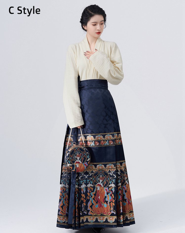 Ming Dynasty Hanfu Skirt
