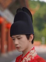 Ming Dynasty Yishanguan Official Hat for Men – Chinese Official Headwear for Hanfu & Photography - Image 4