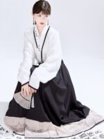 Women’s Embroidery Modern Chinese Dress Fashion Hanfu Dress