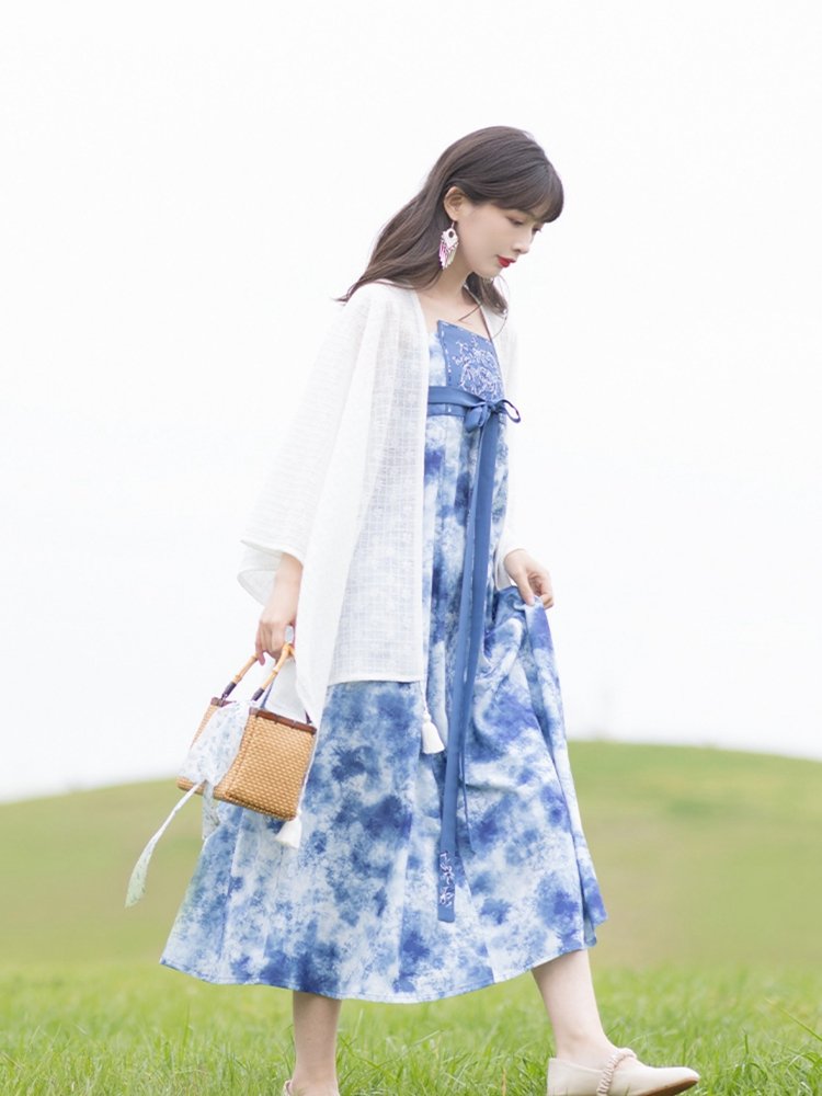 Chinese Modern Hanfu Dress