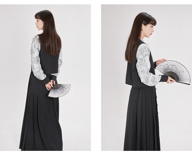 Black Modern Hanfu Women