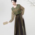 Modern Tang Style Hanfu Dress for Women