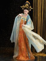 Tang Dynasty Hanfu Dress Set – Chinese Traditional Clothes - Image 5