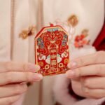 Chinese Embroidered Amulet Pouch – Blessing & Protection Hanging Charm - Image 6
