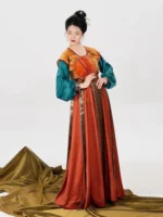 Tang Dynasty Hanfu Set Traditional Chinese Outfit Women - Image 2
