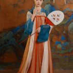 Chinese Traditional Hanfu Dress Tang Dynasty Clothing Female