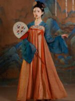 Chinese Traditional Hanfu Dress Tang Dynasty Clothing Female - Image 2