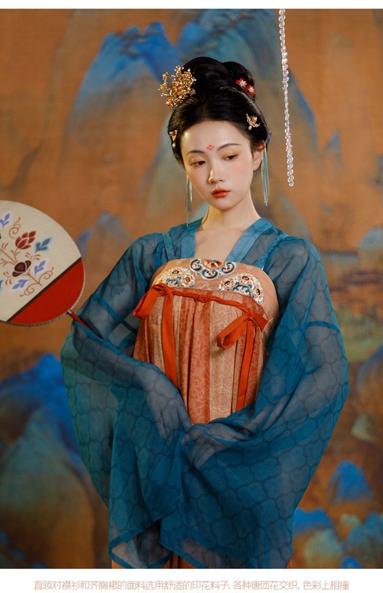 Hanfu Tang Dynasty Clothing Female