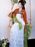 Tang Dynasty Costume Hanfu Women Chinese Hanfu Dress Cosplay - Image 4