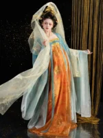 Tang Dynasty Hanfu Dress Set – Chinese Traditional Clothes