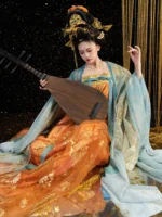 Tang Dynasty Hanfu Dress Set – Chinese Traditional Clothes - Image 2