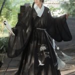 Traditional Chinese Clothing Male Cosplay Black Hanfu Dress